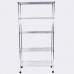 5-Layer Chrome Plated Iron Shelf with 1.5 - Chrome