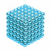 3mm Magnetic Ball Building Block Creative Magnet Toy Puzzle Balls - Light blue